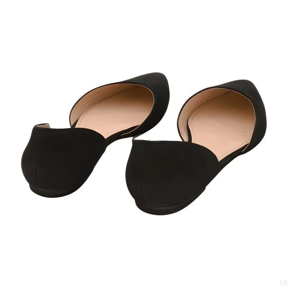 Nine West Womens Starship Ballet Flat, Black, Size 8.5 - Picture 3 of 6